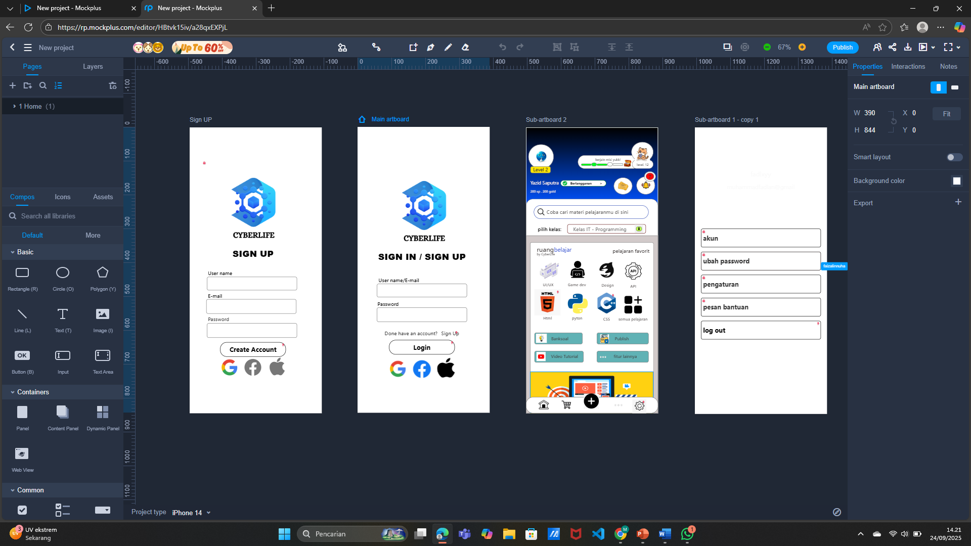 membuat startup